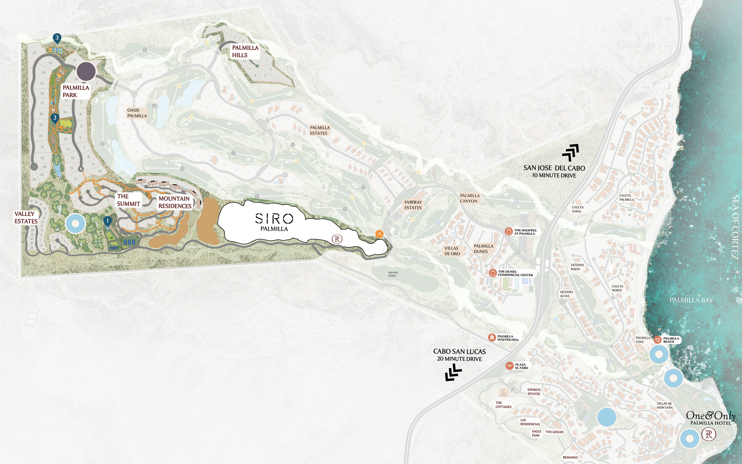 palmilla reserve map